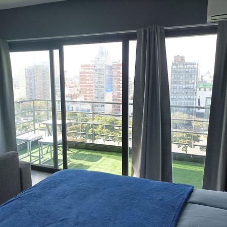 Amplio Studio Con Balcon Completamente Blindado, Proteccion Para Ninos Y Vista Abierta A La 9 De Julio Buenos Aires Dış mekan fotoğraf